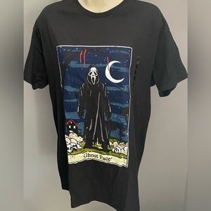 GHOST FACE HALLOWEEN TEE   MEDIUM
